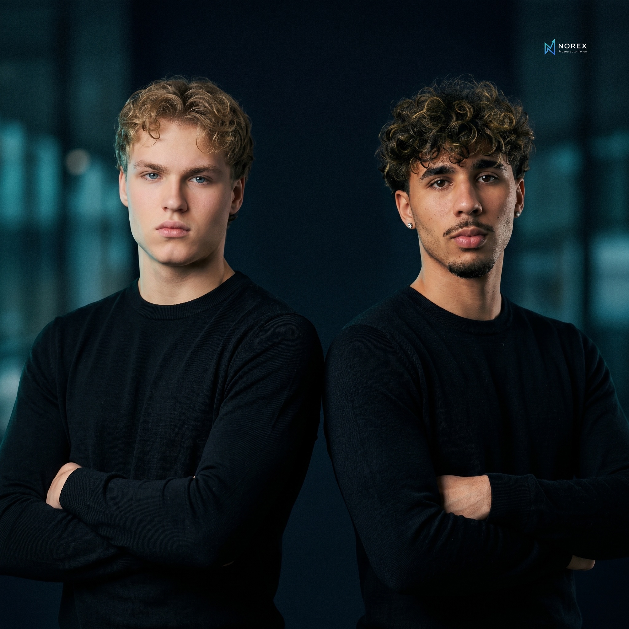 Maurice Brehm und Noah Telo — Gründer Norex